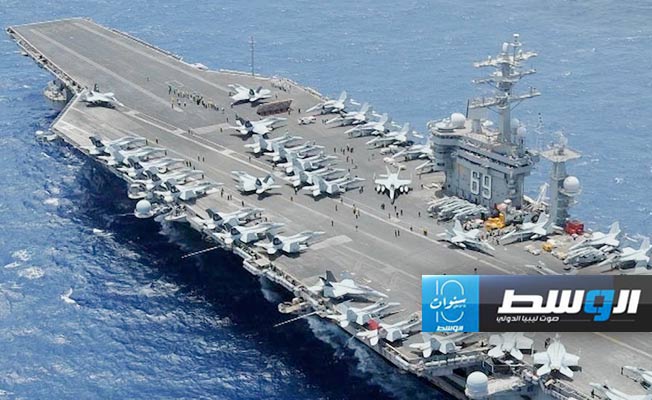 الحوثيون يتبنون استهداف سفينة شحن وحاملة الطائرات الأميركية «آيزنهاور»