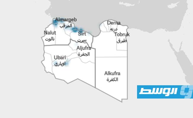 «إير وورز» البريطانية تنشر خرائط لـ5479 غارة جوية تعرضت لها ليبيا منذ 2012