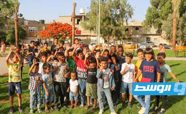 افتتاح حديقة حي المحيشي في بلدية بنغازي