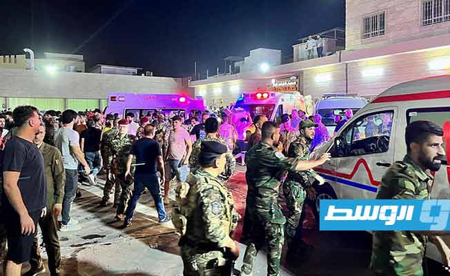 100 وفاة وأكثر من 150 جريحا جراء حريق في قاعة أفراح شمال العراق