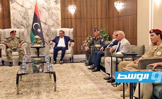 LNA General Command delegation from 5+5 Joint Military Commission arrives in Tripoli