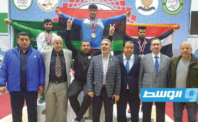 رباعي ليبي جديد في منافسات الأثقال العربية