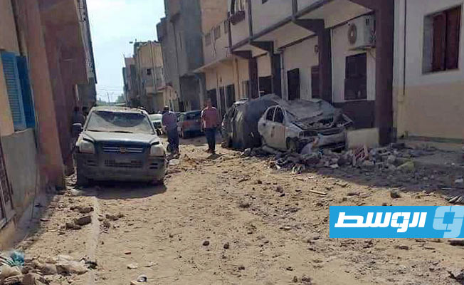 مقتل 5 مواطنين جراء سقوط قذائف بمنطقة سوق الثلاثاء والشارع الغربي في طرابلس