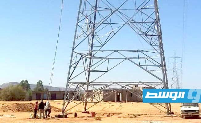 «الكهرباء»: انتهاء الأعمال بمحطة مصراتة الاستعجالي وخط نقل الطاقة أوباري-الفجيج