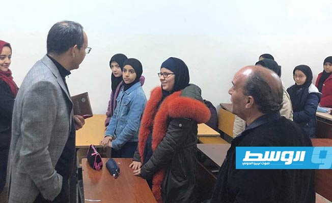 وكيل «تعليم الوفاق» يتابع استئناف الدراسة بمدارس حي الأندلس في طرابلس