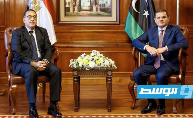 مدبولي يدعو الدبيبة إلى زيارة مصر لاستكمال إجراءات التعاون والاتفاقات المشتركة بين البلدين