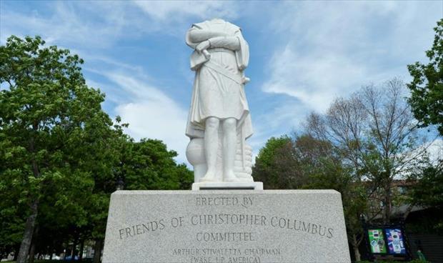كاليفورنيا تتخلص من تماثيل كريستوفر كولومبوس