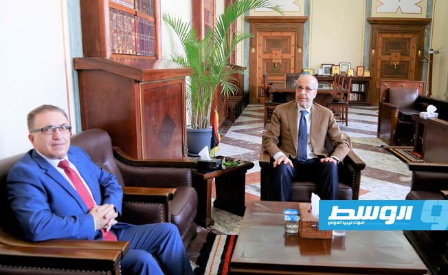 محافظ المصرف المركزي في طرابلس يستقبل السفير المالطي