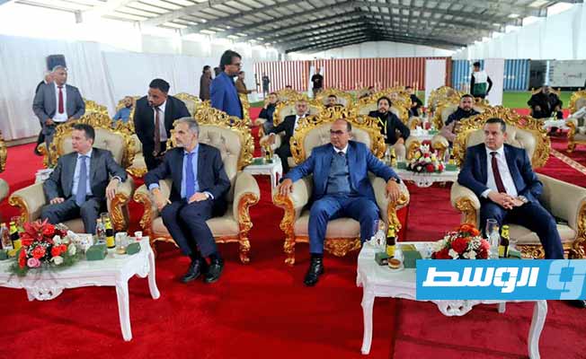 حكومة حماد تدشن مشروع إعادة تأهيل ميناء بنغازي