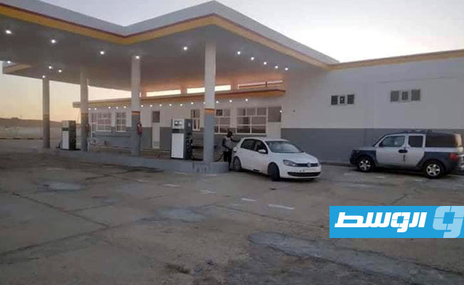 افتتاح محطة وقود في أبوقرين غرب سرت