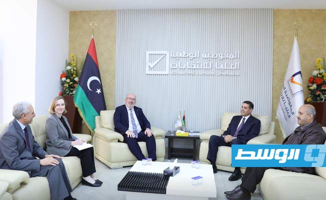 السايح يبحث مع سفير بريطانيا سبل دعم العملية الانتخابية في ليبيا