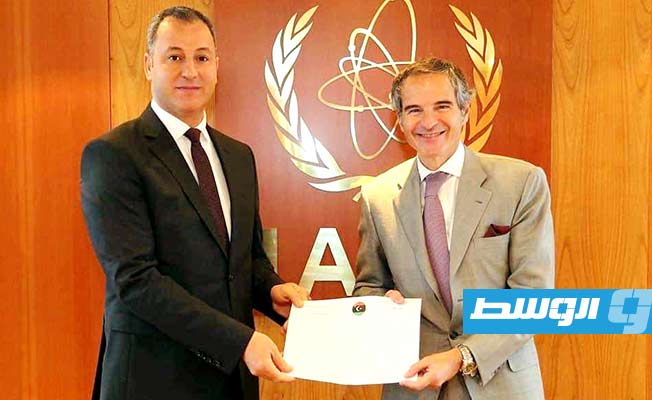 السفير أسامة عبدالجليل يقدم أوراق اعتماده مندوبا لليبيا في وكالة الطاقة الذرية