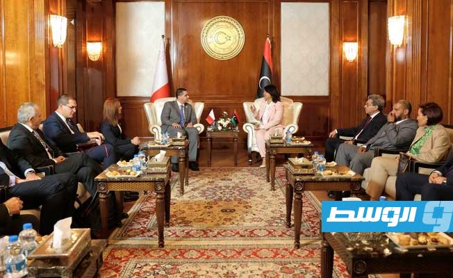 المنقوش ووزير الخارجية المالطي يبحثان تفعيل الاتفاقات الموقعة بين البلدين