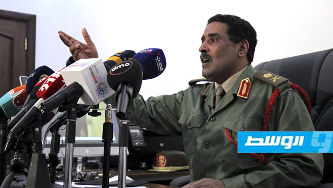 المسماري: الجيش يخوض معارك طاحنة مع «الإرهابيين» على أطراف طرابلس