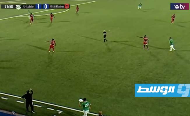 انتهت عبر «WTV».. الأخضر 3 - 0 أهلي الخرطوم