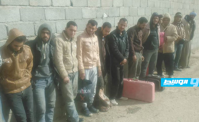 جهاز مكافحة الهجرة يرحل 28 مهاجرًا غير شرعي إلى مصر