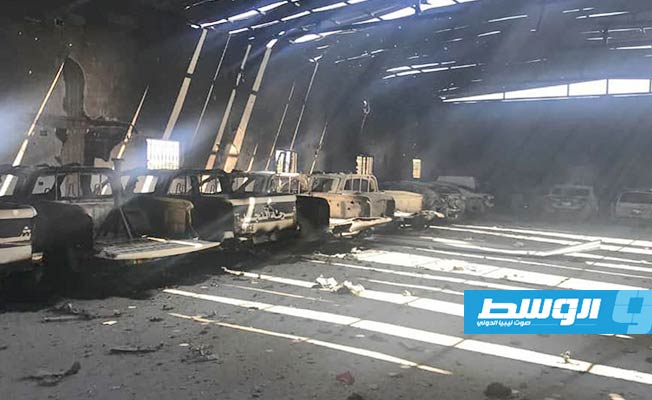 «داخلية الوفاق»: طيران تابع للقيادة العامة قصف مقر شرطة النجدة بمديرية أمن غريان