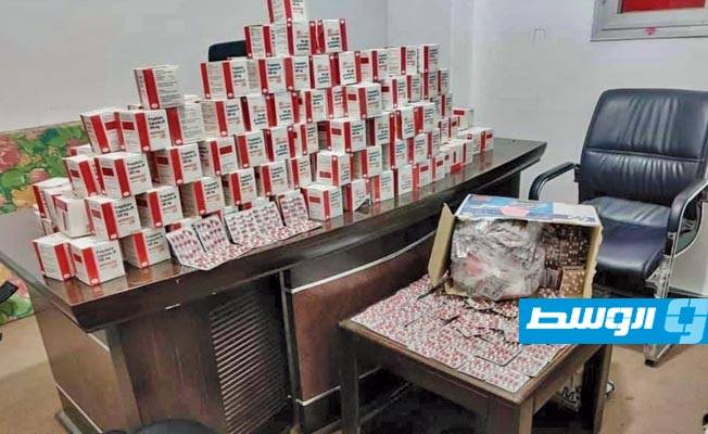 «داخلية الوفاق»: ضبط كمية كبيرة من الأقراص المخدرة بالحدود مع تونس