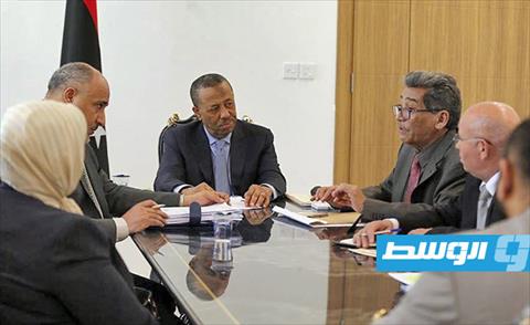 الثني يؤكد ضرورة «تفعيل قرار نقل المؤسسة الوطنية للنفط إلى بنغازي»