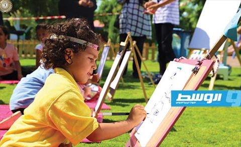 بالصور: ورشة فنية للأطفال في طرابلس