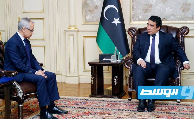 المنفي يشيد بالدور الفرنسي الداعم للقضية الليبية