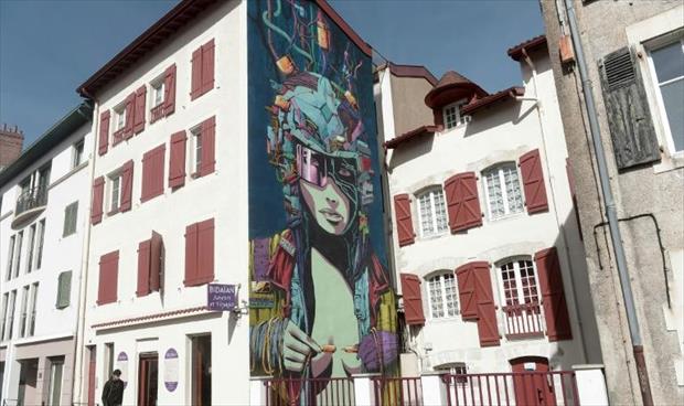 بايون وجهة جديدة لمحبي الغرافيتي في فرنسا