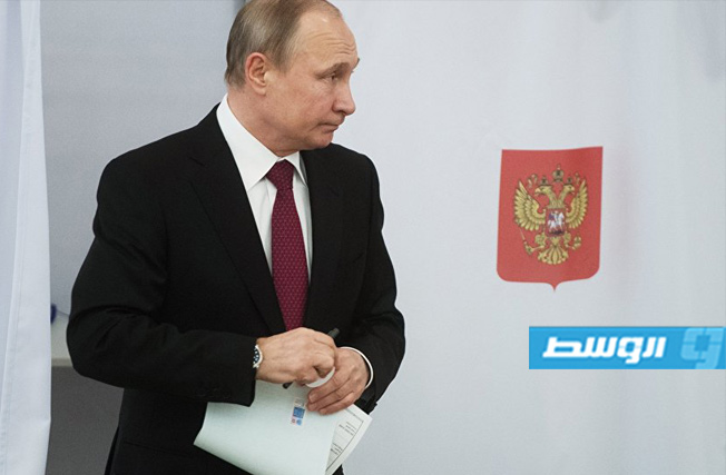 بوتين في طريقه لتحقيق فوز كاسح بانتخابات الرئاسة الروسية