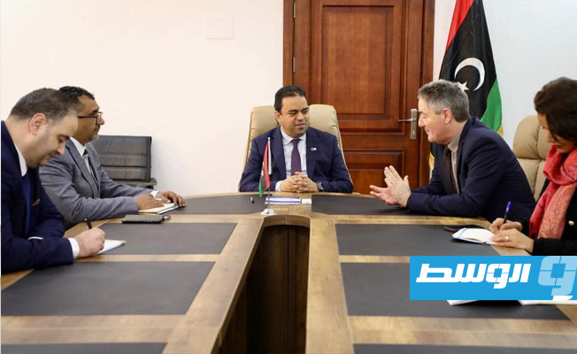 العابد يبحث تعزيز التعاون مع الوكالات العاملة في ليبيا