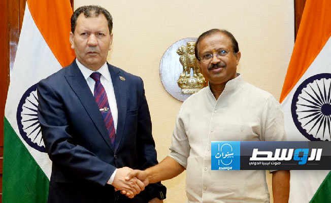 محادثات ليبية في نيودلهي لتفعيل الاتفاقات الاقتصادية والسياسية مع الهند
