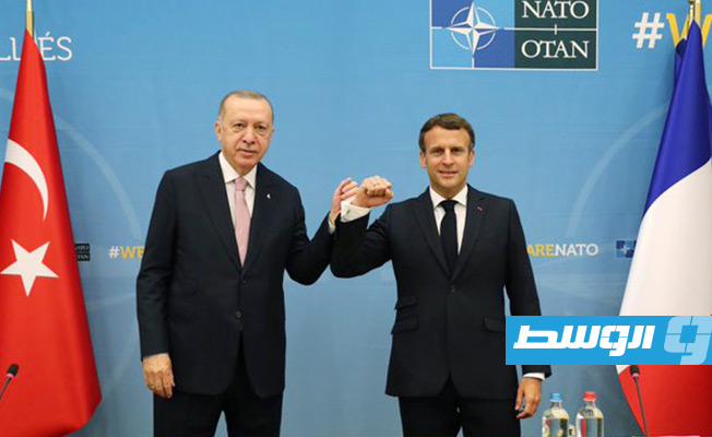 الرئاسة الفرنسية: ماكرون وإردوغان يرغبان في العمل معا بشأن ليبيا