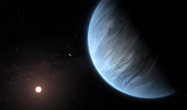 رصد مياه على كوكب خارج المجموعة الشمسية