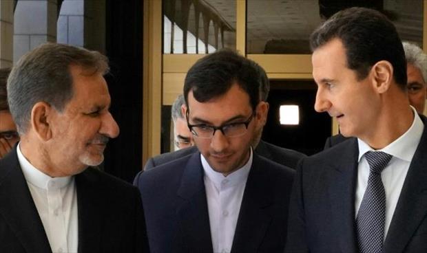 الأسد: اتفاق التعاون مع إيران يسهم في مواجهة «الحرب الاقتصادية»