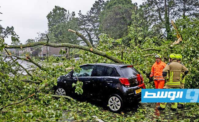 عاصفة قوية تودي بحياة شخصين في هولندا وألمانيا