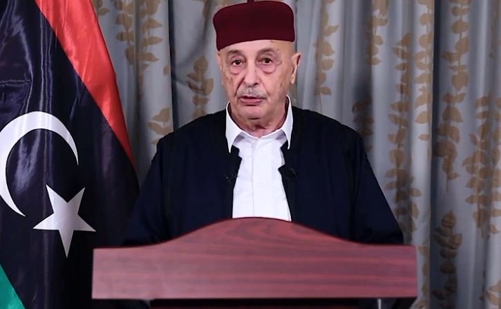 نص كلمة رئيس مجلس النواب بشأن إعلان المبادرة السياسية لإنهاء الأزمة الليبية