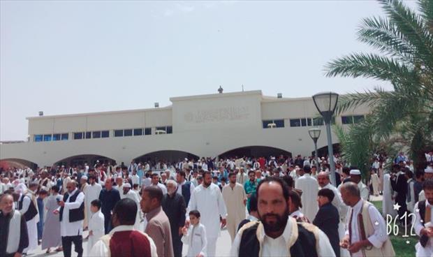 بالصور: افتتاح مسجد الإمام البخاري ليصبح المسجد الأكبر في طرابلس