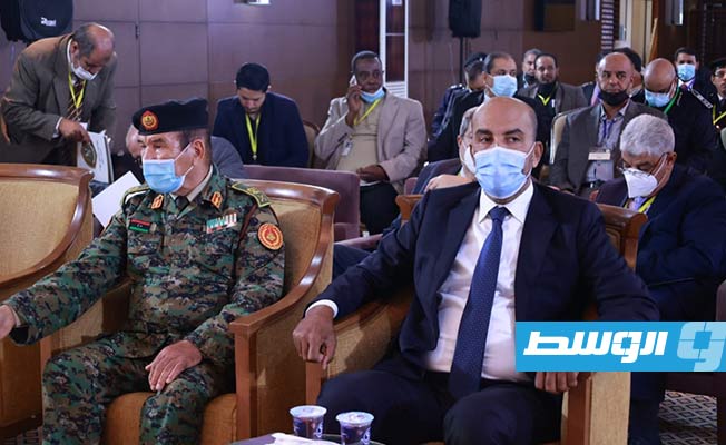 ورشة عمل حول «احتكار الدولة للسلاح» في طرابلس, 28 نوفمبر 2021. (المجلس الرئاسي)