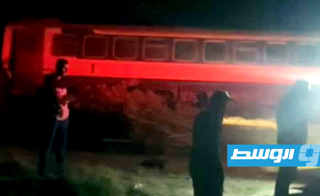 الإذاعة التونسية: مصرع شخصين وإصابة 31 آخرين إثر انقلاب قطار