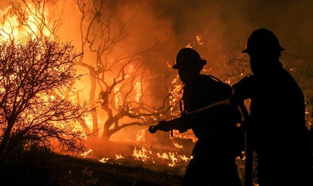 14 ألف عنصر إطفاء يشاركون في إخماد الحرائق المتمددة سريعاً بكاليفورنيا