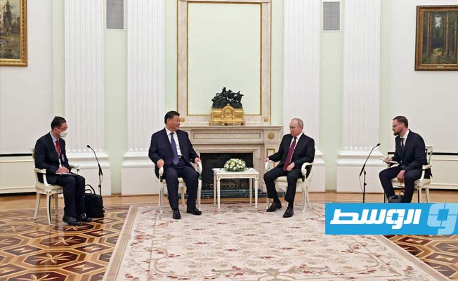 انتهاء المحادثات غير الرسمية بين بوتين وشي جينبينغ في الكرملين