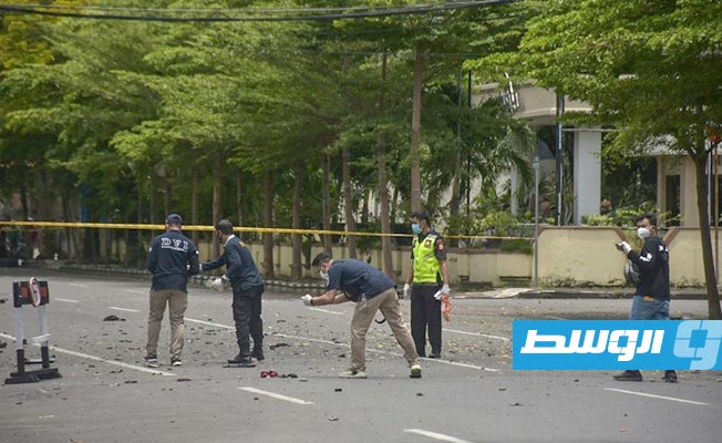 انفجار وقتلى أمام كاتدرائية في إندونيسيا.. الحادث قد يكون ناجمًا عن قنبلة