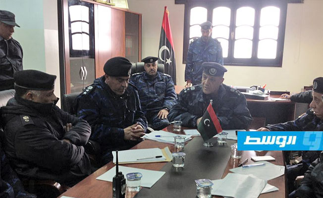 الإدارة العامة للأمن المركزي تناقش تنفيذ الخطة الأمنية رقم (3) لتأمين طرابلس