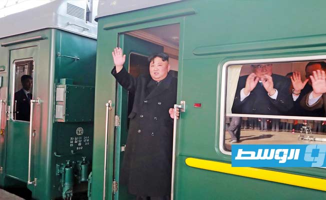 زعيم كوريا الشمالية يتوجه إلى روسيا عبر القطار للقاء بوتين