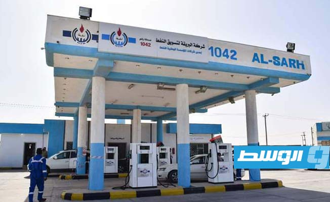 افتتاح محطة وقود في محلة سلطان بسرت
