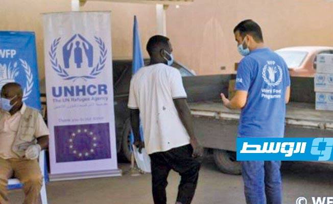 جهود أممية لتوسيع نطاق الدعم الغذائي للمهاجرين في ليبيا