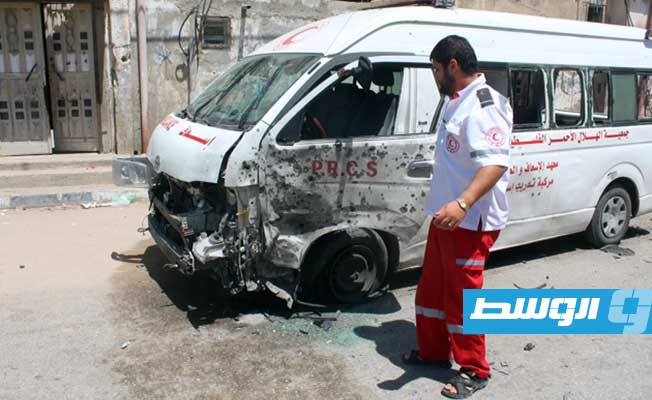 مقتل أربعة مسعفين من الصليب والهلال الأحمر في غزة