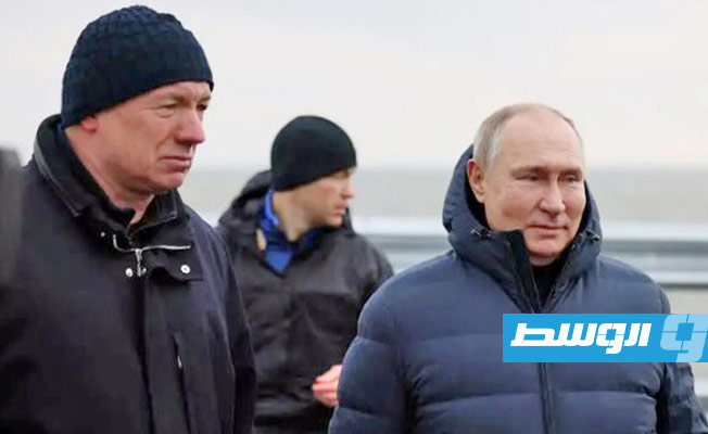بوتين يزور جسر القرم لأول مرة منذ تفجيره في أكتوبر
