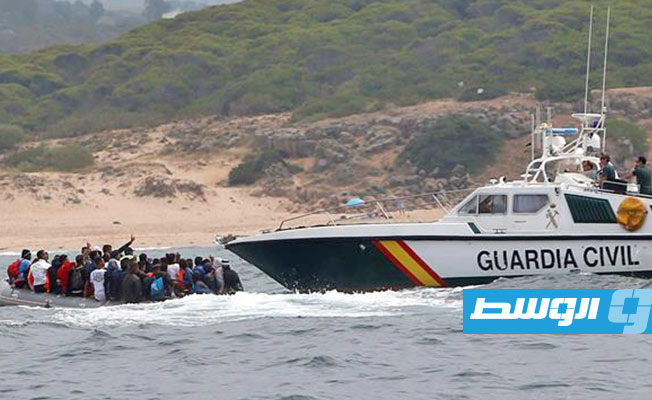 البحرية المغربية تعترض 107 مهاجرين في البحر المتوسط