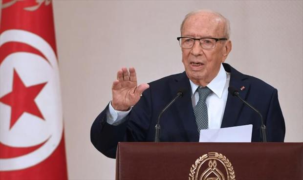 الرئيس التونسي يعلن موعد الانتخابات الرئاسية في ديسمبر 2019