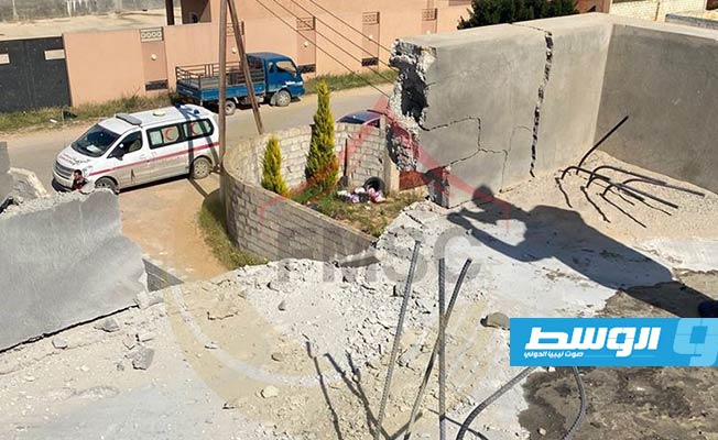 تضرر منزل مواطن في منطقة السواني جراء سقوط قذائف