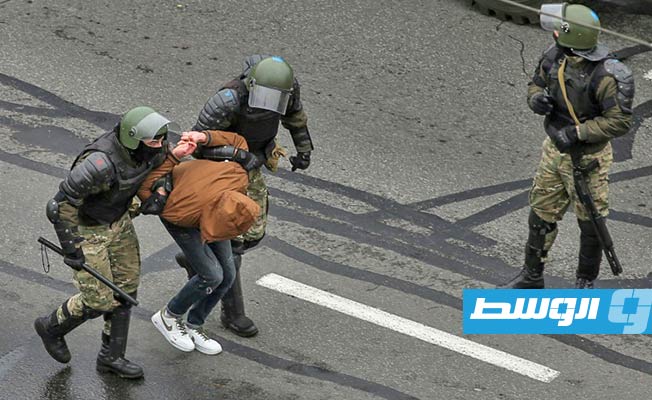 اعتقال 700 شخص بعد تظاهرة للمعارضة في بيلاروسيا